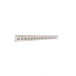 Stainless Ant Bumper With Holes, 55-86 CJ Models